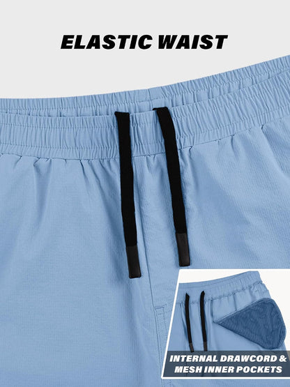 Men'S Athletic Shorts 7 Inch Lightweight Quick Dry Stretch Casual Gym Running Shorts