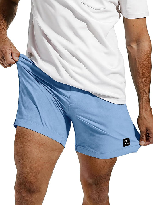 Men'S Athletic Shorts 7 Inch Lightweight Quick Dry Stretch Casual Gym Running Shorts