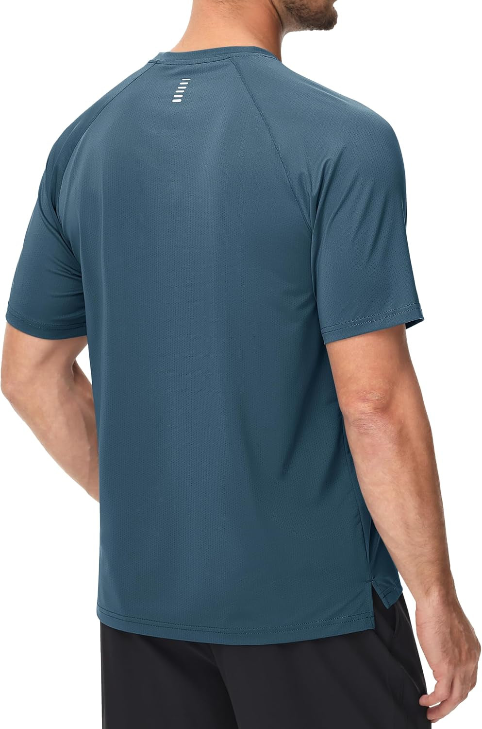 Men'S Dry Fit Shirts Mesh Short Sleeve Athletic Lightweight Workout Performance Hiking Shirt